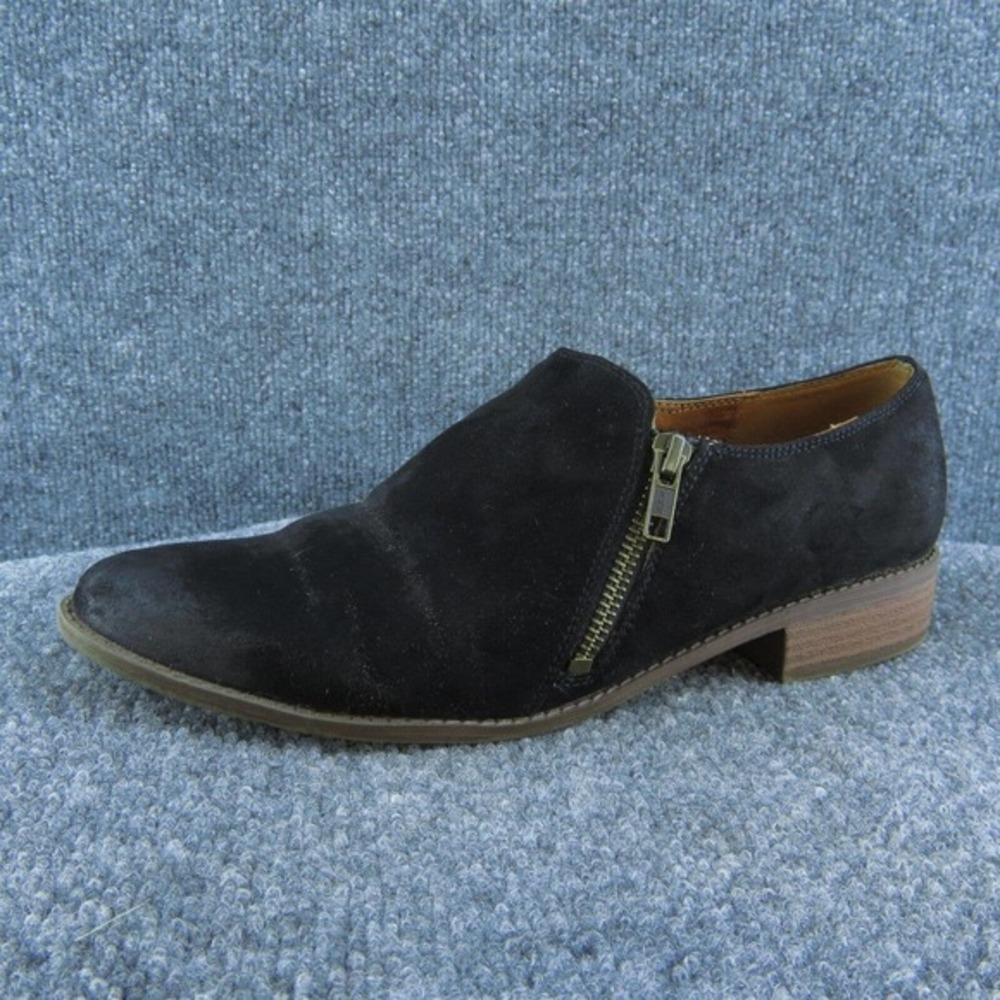 BC Footwear Women Ankle Boots Black Fabric‎ Zip Size 9.5 Medium